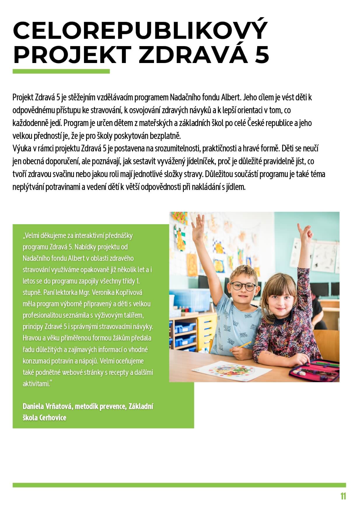 Výroční zpráva 2025 – strana 13