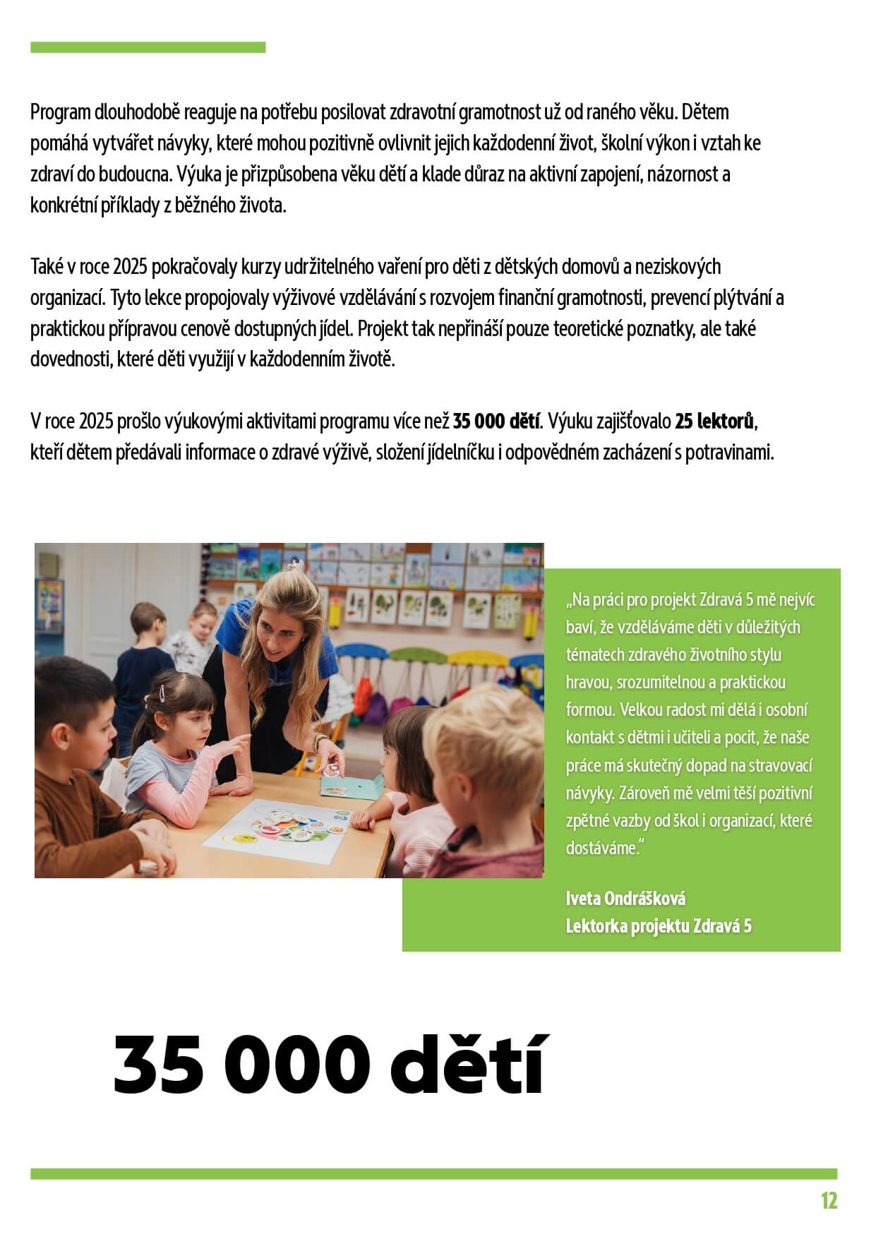 Výroční zpráva 2025 – strana 14