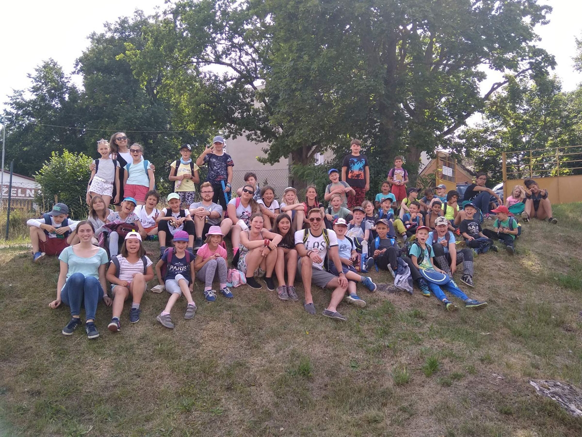 Děti z DD Žíchovec na letních táborech