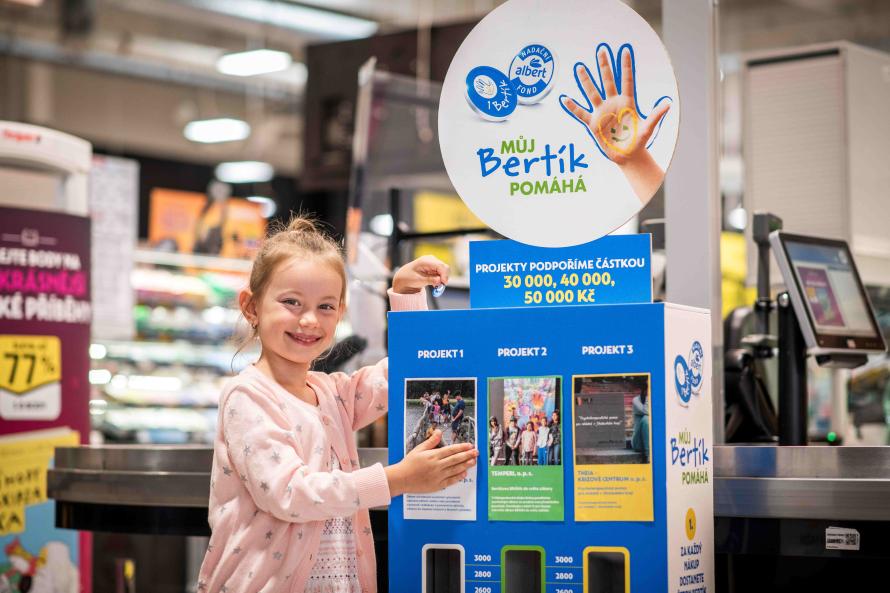 Grantová výzva Bertík pomáhá 2026 je otevřena