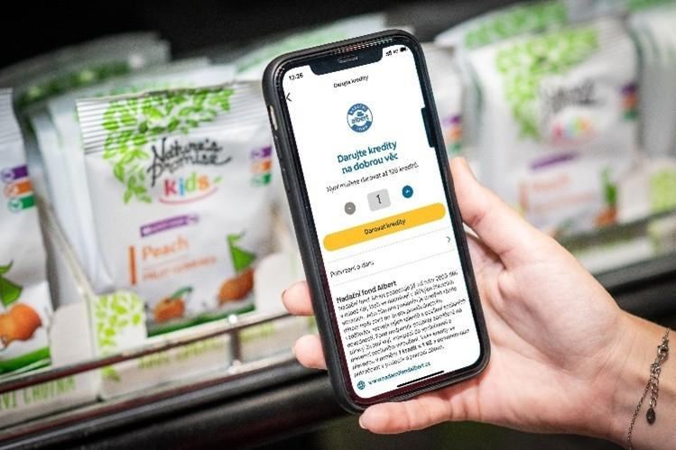 Děkujeme, že pomáháte vysokoškolákům z dětských domovů a darujete kredity v aplikaci Můj Albert!