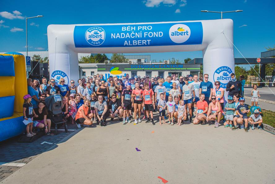 Běh pro Nadační fond Albert v Olomouci spojil více než 300 lidí
